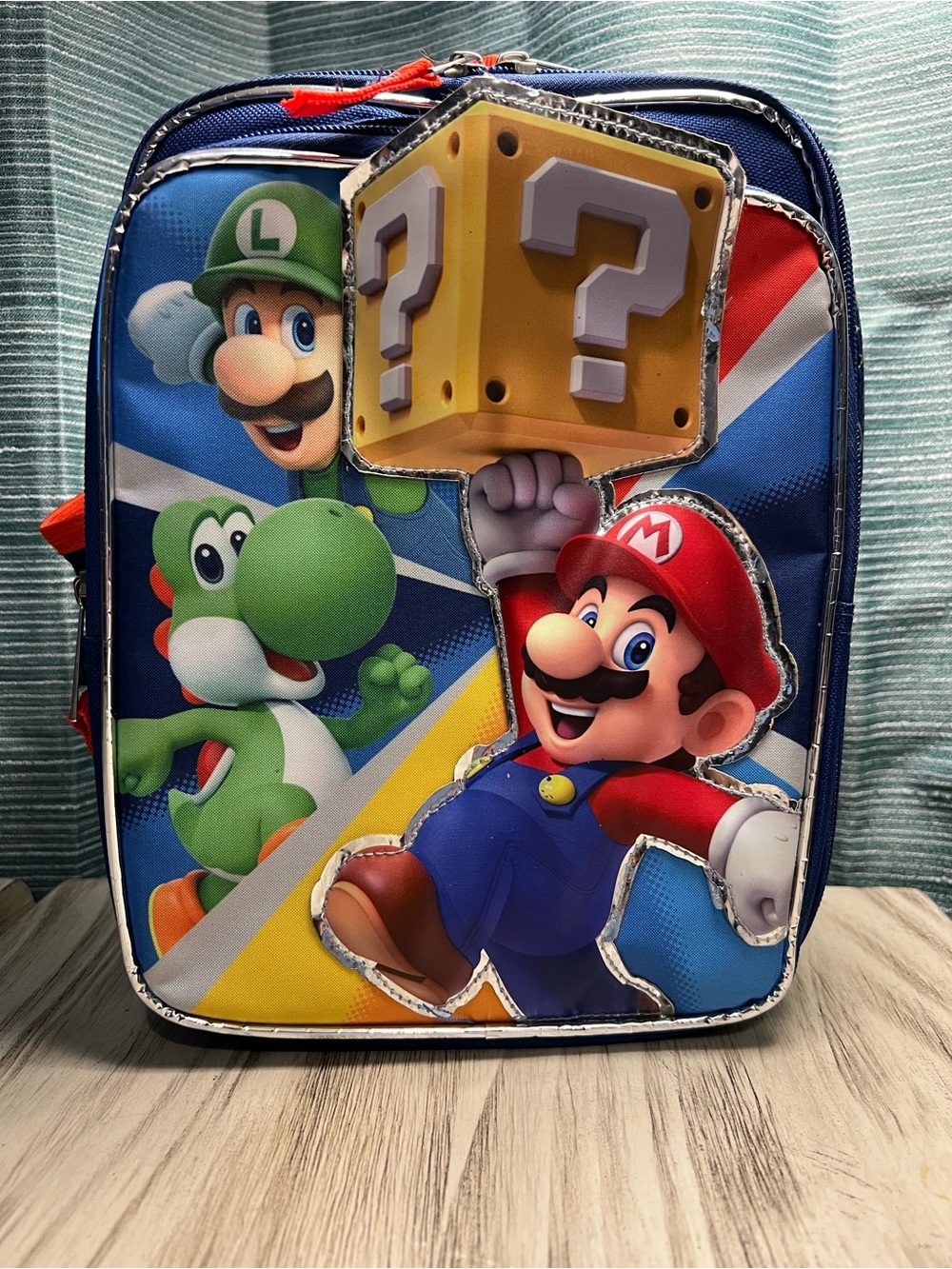 Super Mario Insulated Lunch Box Mario Luigi Yoshi Nintendo Kids